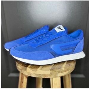 🔥 NWT Diesel S-Racer LC Low Top Sneakers | Strong Blue | EU45/US12 | Athleisure🔥